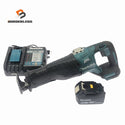 ☆中古品 コメント必読☆makita マキタ 18V 充電式レシプロソー JR187D バッテリー(6.0Ah)充電器付 コードレス セーバソー135315 - 1