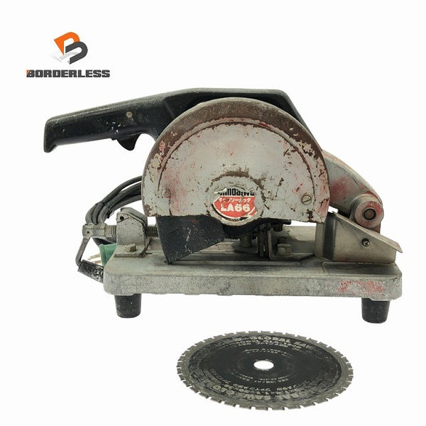 ☆中古品☆SHINDAIWA 新ダイワ 100V 180mm チップソーカッター LA66 コード式 鉄工用 チップソー切断機 押切り機130514 - 1