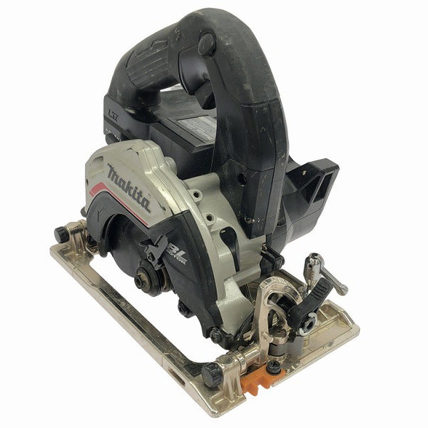 ☆中古品☆makita マキタ 18V 125mm 充電式マルノコ HS474D 黒 コードレス丸のこ 丸ノコ 丸鋸 木工用 切断機136874 - 3