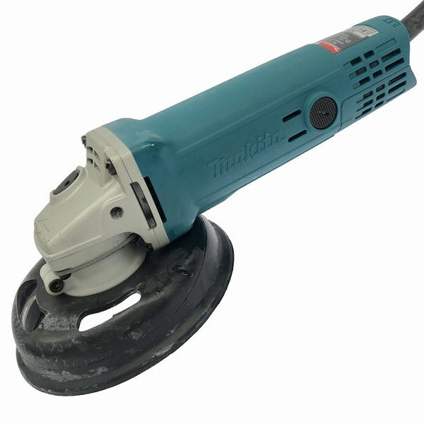 ☆中古品☆makita マキタ 集じんカバー付100mmディスクグラインダ 9526BSK 本体+ホース 研磨 サンダー コード式 電動工具129910 - 2