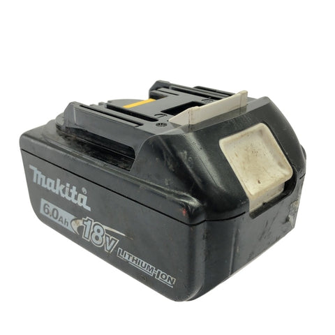 ☆中古品☆makita マキタ 純正リチウムイオンバッテリー BL1860B 残量表示付 リチウムイオン電池 蓄電池 充電池118675 - 0