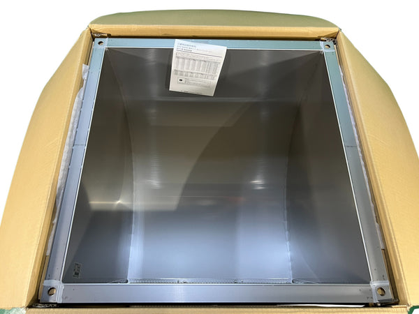 ☆未使用品☆MITUBISHI 三菱電機 有圧換気扇用排気標準タイプウェザーカバー W-60KSAM ステンレス製 防虫網標準装備126550 - 6