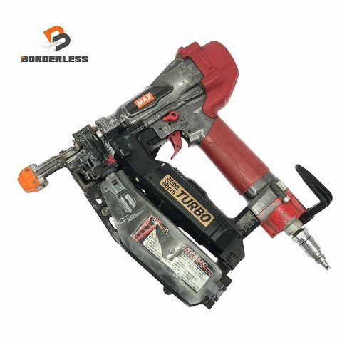 ☆中古品☆MAX マックス 高圧 ターボドライバー HV-R32G1 エアビス打機 エアビス打ち機 ねじ打機 ねじ打ち機 エア工具123187