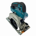 ☆中古品 2点セット☆makita マキタ 18V 125mm 充電式マルノコ HS471D 替刃付き 青 充電式ブロワー UB182D 本体のみ129565 - 6
