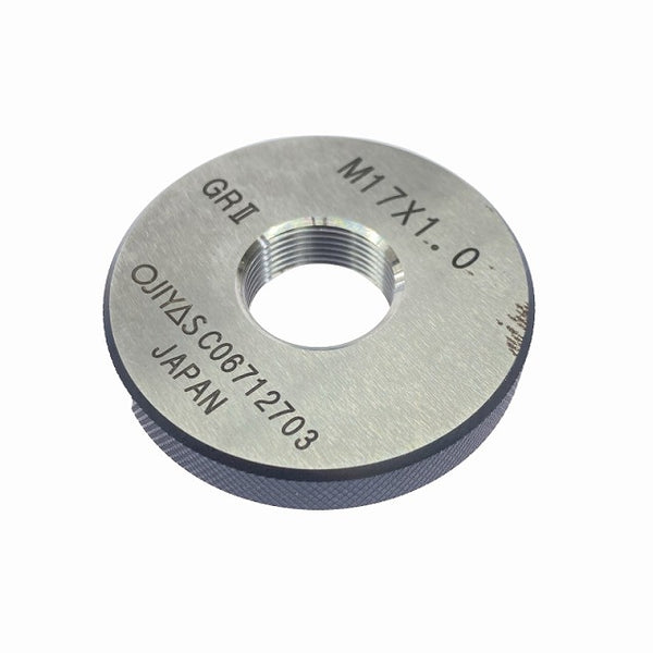 ☆美品☆OJIYAS オジヤ精機 ねじリングゲージ M17×1.0 GR2 ネジゲージ 基準器 検査114361 - 2