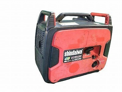 ☆比較的綺麗☆SHINDAIWA 新ダイワ インバータ発電機 IEG1800M-Y 1.8kVA ガソリンエンジン インバーター発電機 防災 やまびこ 116124 - 3