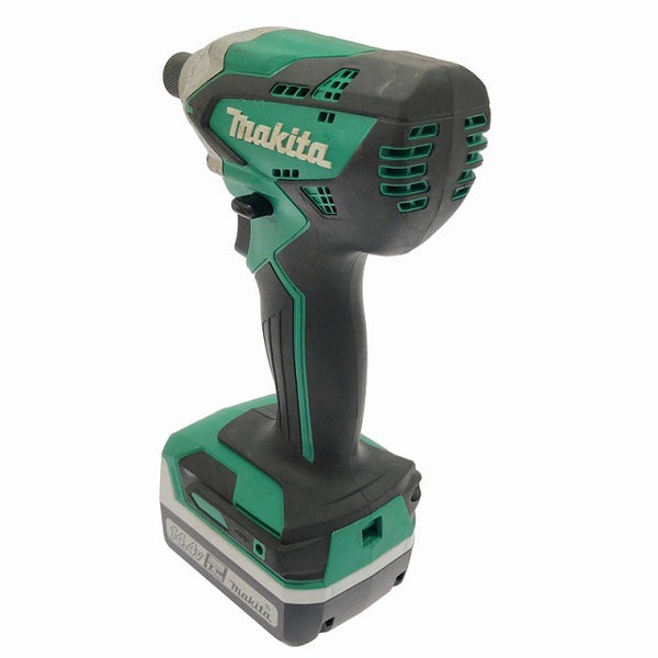 ☆中古品☆makita マキタ 14.4V 充電式インパクトドライバー MTD001D バッテリ2個(1.5Ah) 充電器付 コードレス DIY/日曜大工133949 - 5