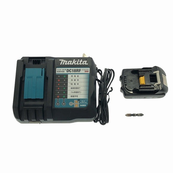 ☆中古品☆makita マキタ 18V 充電式スクリュードライバー FS600D バッテリ1個(18V 2.0Ah)充電器付 コードレス ボード用137112 - 10