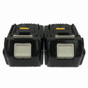 ☆中古品セット☆makita マキタ 18V 3.0Ah 純正 リチウムイオンバッテリー BL1830B(4回×2個) 急速充電器 DC18RF137920 - 8