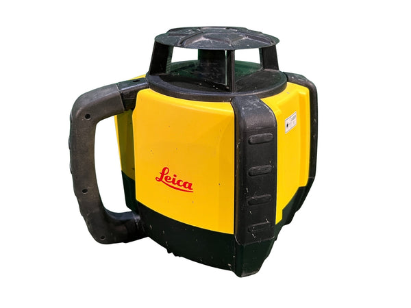 ☆中古品☆ Leica ライカ 回転レーザーレベル RUGBY610/ラグビー610 本体+パーツ+受光器(RE160)+三脚+ケース129776 - 7