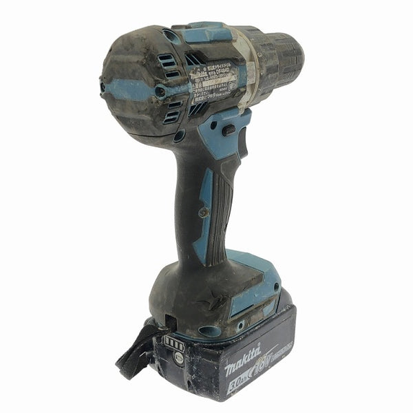 ☆中古品☆makita マキタ 18V 充電式ドライバドリル DF484D バッテリ1個(18V3.0Ah)付き ドリルドライバー ドライバードリル - 4