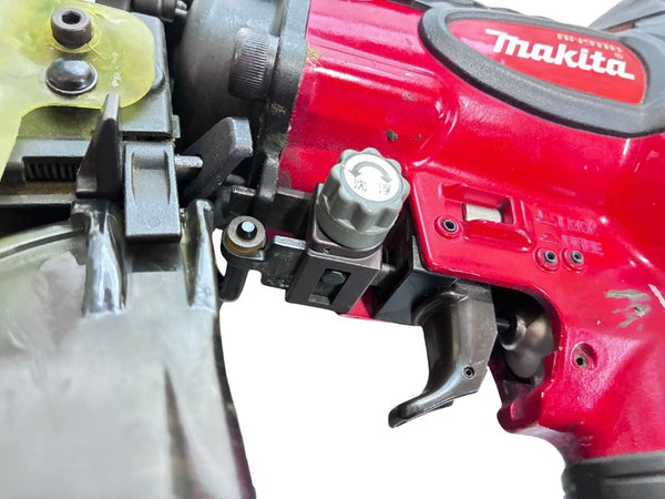 ☆比較的綺麗☆makita マキタ  高圧 エア釘打 90ｍｍ AN911H ワイヤ釘45～90mm 下地 鋼板 3.2mm コンクリート135090 - 8