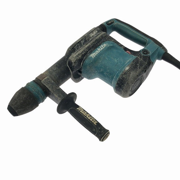 ☆中古品☆makita マキタ 100V 電動ハンマー HM0871C ケース付 SDSマックス コンクリートブレーカー ハツリ機 はつり機 斫り機115463 - 4