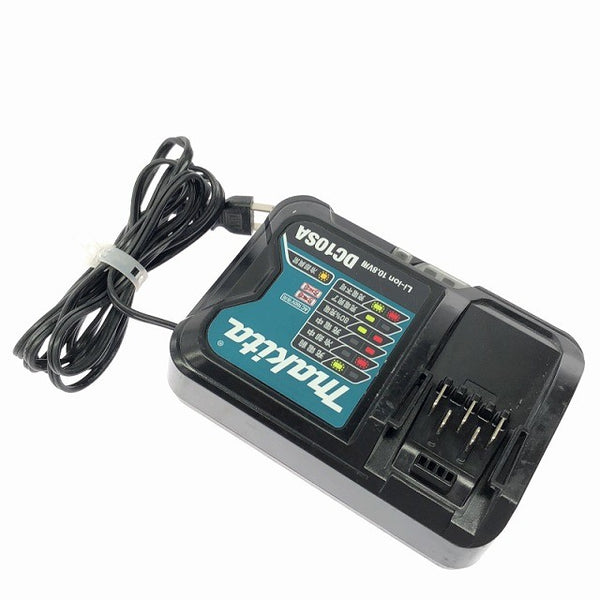 ☆中古品セット☆makita マキタ 10.8V 4.0Ah 純正 リチウムイオンバッテリー BL1040B スライド式 充電器 DC10SA リチウムイオン電池134971 - 3