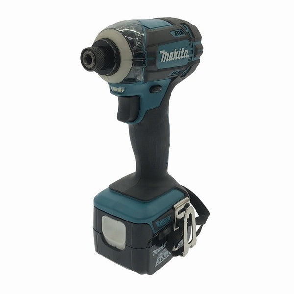 ☆美品☆makita マキタ 18V 充電式インパクトドライバ TD138DRFX バッテリー2個(14.4V 3.0Ah) 充電器 ケース付き - 4
