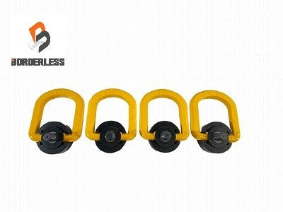 ☆未使用4個セット☆MARTEC マーテック フレノリンクボルト A-27 荷重5.0ton トルク78～245Nm アイボルト 吊りボルト 吊り具114286