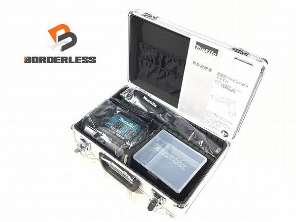 ☆未使用品☆ makita マキタ 7.2V 充電式ペンインパクトドライバ TD022DSHXB 黒/ブラック バッテリー2個(7.2V 1.5Ah)充電器 ケース付117151 - 1