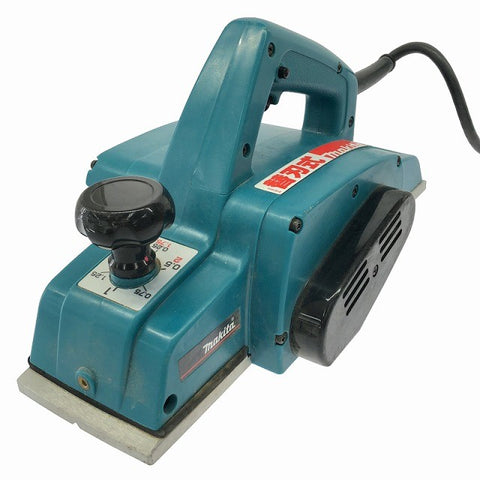 ☆中古品☆makita マキタ 100V 110mm カンナ 1911B SP 替刃付き 電動かんな 電気カンナ 電動鉋 電気鉋137157 - 0