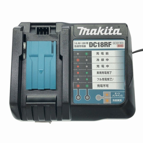 ☆極美品☆ makita マキタ純正 14.4V-18V用急速充電器 DC18RF リチウムイオン/LITHIUM-ION 蓄電 116042116042 - 6