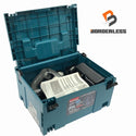 ☆極美品☆makita マキタ 18V 125mm 充電式マルノコ HS474DRGXB バッテリー2個(18V 6.0Ah)充電器 鮫肌 ケース付 丸のこ 丸鋸 112878 - 2
