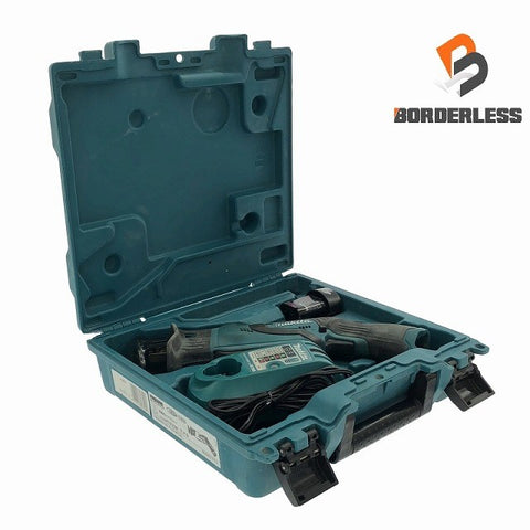 ☆中古品☆makita マキタ 18.8V 充電式レシプロソー JR101D バッテリー1個(10.8V 1.3Ah) 充電器 ケース付き - 0
