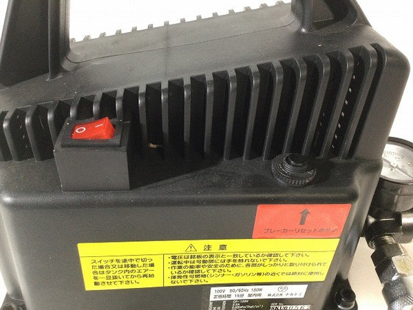 ☆中古比較的綺麗☆NAKATOMI ナカトミ 100V 6L 常圧 オイルレスコンプレッサー CP-100N エアコンプレッサー エアーコンプレッサー131384 - 8