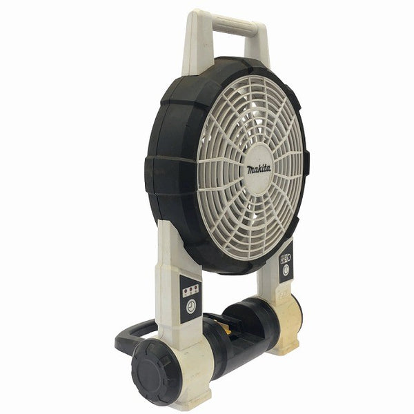 ☆中古品 2点☆makita マキタ 14.4V/18V 充電式ファン CF201D 本体+ACアダプター LEDスタンドライト ML805135860 - 7