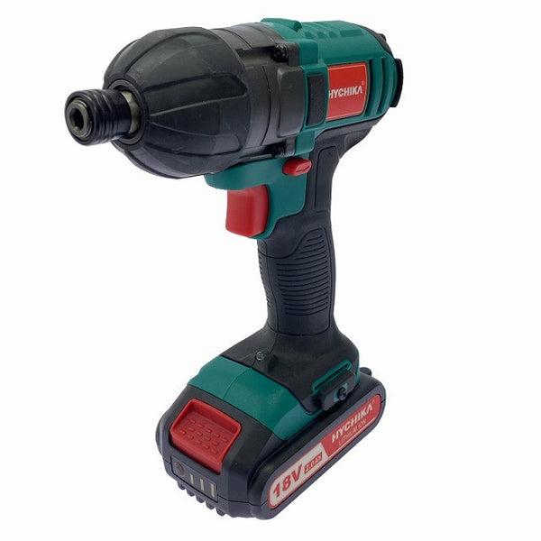 ☆比較的綺麗セット☆HYCHIKA 18V インパクトドライバー ID-18BC ハンマードリルドライバー HD18F バッテリ3個 充電器2台 その他129493 - 7