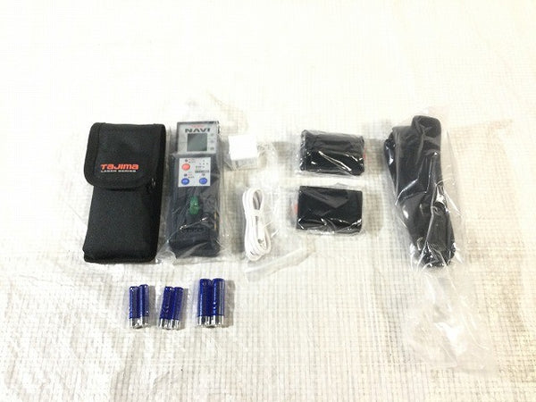 ☆未使用品☆TAJIMA タジマ ブルーグリーンレーザーレーザー墨出し器 ZEROBLSN-KJC 本体＋受光器 ZERO BLUE NAVIセンサーKJC133334 - 10