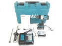 ☆未使用品 makita マキタ 18V 充電式震動ドライバドリル HP486DRGX 青 バッテリ2個(6.0Ah) 充電器 ケース付 振動ドライバドリル137623 - 3