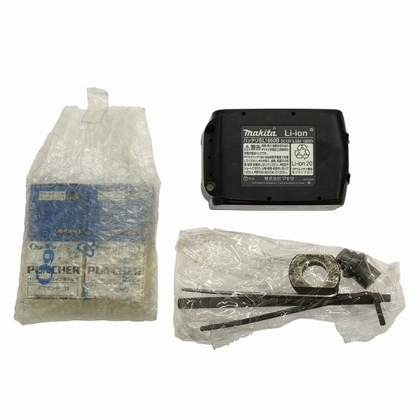 ☆中古品☆ OGURA オグラ 18V コードレス油圧式パンチャー N209WDS 青/ブルー バッテリー1個(6.0Ah)+パーツ+ケース 切断 鉄工 - 10