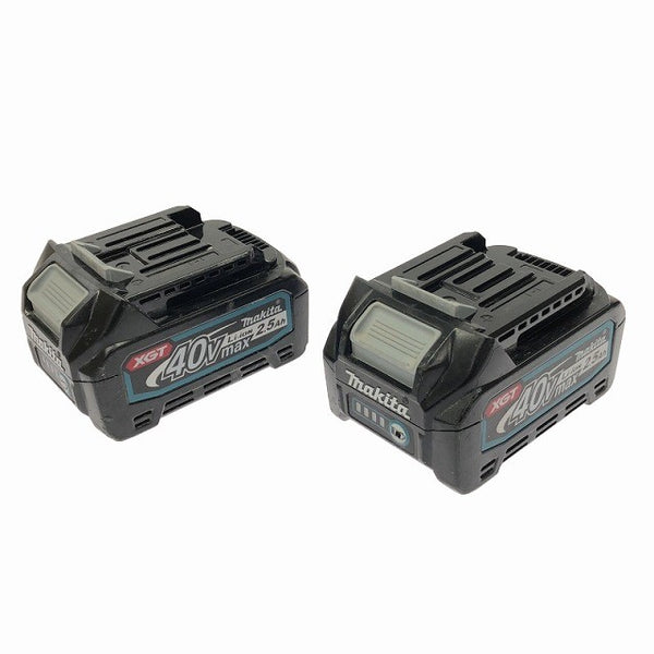 ☆中古品2個セット☆makita マキタ 40Vmax 2.5Ah 純正 リチウムイオンバッテリー BL4025 リチウムイオン電池 蓄電池 充電池119329 - 2
