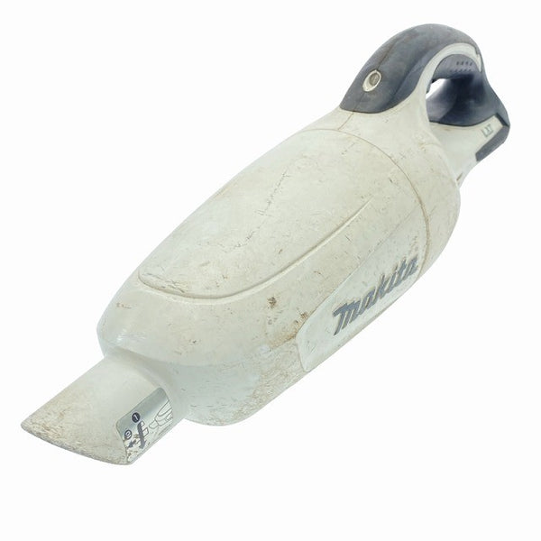 ☆中古品☆makita マキタ 14.4V 充電式クリーナー CL140FD 白 本体＋パイプ＋ノズル付 コードレス ハンディ 掃除機120143 - 2