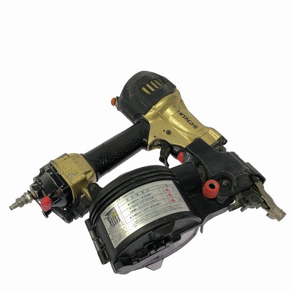 ☆中古品☆HITACHI 日立工機 65mm 高圧 ロール釘打機 NV65HR ロール釘打ち機 エア釘打機 エア釘打ち機 コイルネイラ エア工具134988 - 2