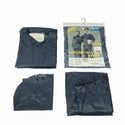 ☆未使用品2個セット☆ Fuji Vinyl Industry Co.,Ltd 富士ビニール工業 レインストーリー1700 ネイビー Lサイズ/SIZE レインコート 116597 - 2