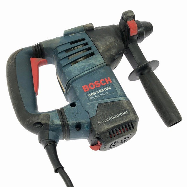 ☆中古品☆ BOSCH ボッシュ 100V ハンマードリル GBH3-28DRE 本体+パーツ+ケース SDSプラス 穴あけ 穿孔 破砕 粉砕129621 - 7