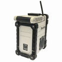☆中古品☆makita マキタ 7.2V～18V/100V 充電式ラジオ MR107 白/ホワイト 本体のみ コードレス 作業ラジオ 現場ラジオ134868 - 4