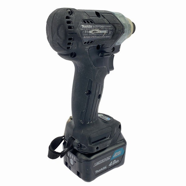 ☆美品☆makita マキタ 10.8V 充電式インパクトドライバ TD111D バッテリー(10.8V 4.0Ah) 充電器付き 電動工具130263 - 4