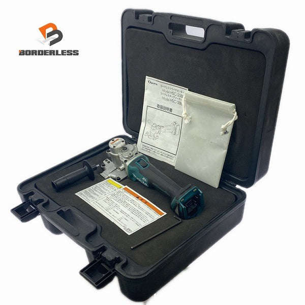 ☆中古品☆makita マキタ 18V コードレスツライチカッター HSC-25BLN ケース付き 充電式ツライチカッター131582 - 1