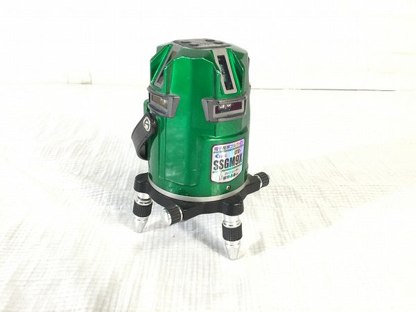 ☆中古品☆LTCテクノ販売 グリーンレーザー墨出し器 LTC-SSGM9X 本体＋ACアダプタ付 グリンレーザー墨出し機 光学測定器106074 - 3