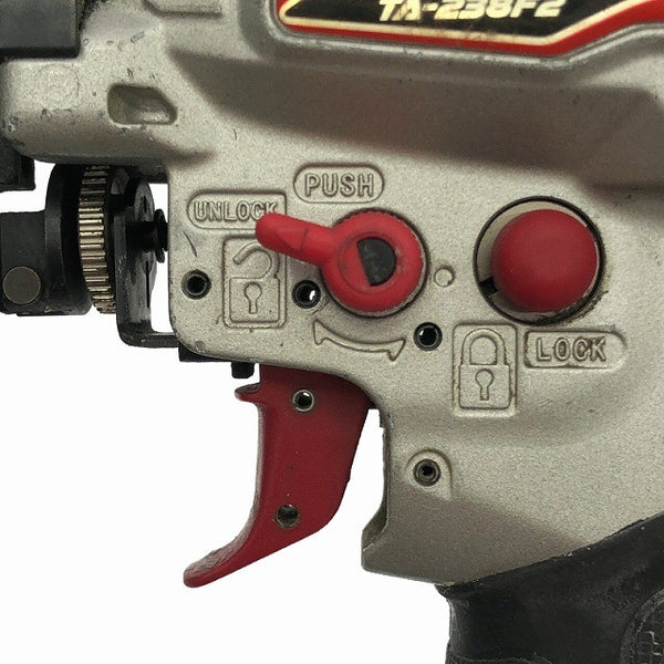 ☆中古品☆MAX マックス 常圧 フロア用エアネイラ TA-238F2(D)/4MA フロア ケース付 フロアタッカー エアタッカー エアータッカー - 9