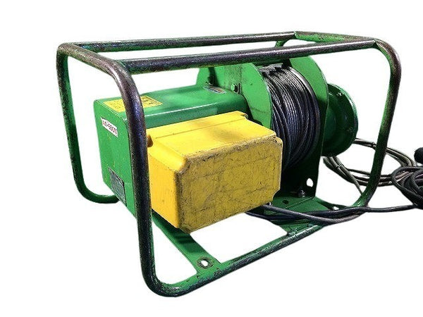 ☆中古品☆トーヨーコーケン 100V 定置型ウインチ ベビーマイティ MA-650M 定格荷重150kg 小型ウインチ - 5
