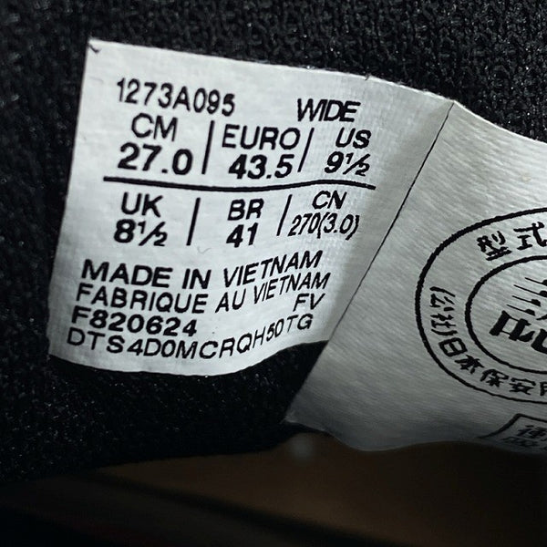 ☆未使用品☆ASICS アシックス プロスニーカー WINJOB CP309 BOA 1273A095-001 WIDE 黒/ガンメタル 27.0cm 安全靴 作業靴  116200 - 8