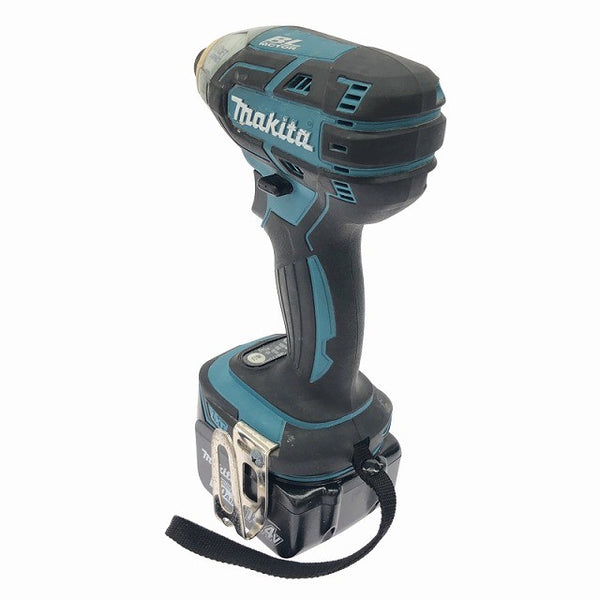 ☆中古品☆makita マキタ 14.4V 充電式ソフトインパクトドライバ TS131D バッテリ2個(14.4V 5.0Ah) 充電器 ケース付 おまけ付♪135533 - 7