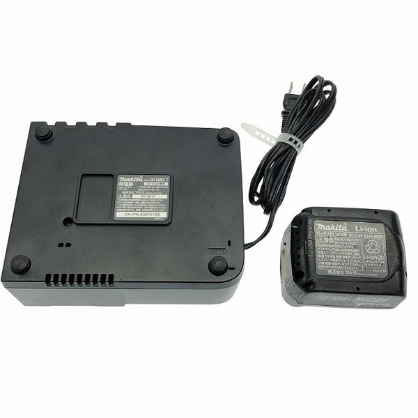 ☆中古品☆makita マキタ 14.4V 充電式インパクトドライバ TD134DX2 バッテリー(14.4V 3.0Ah) 充電器付き 締め付け119019 - 9