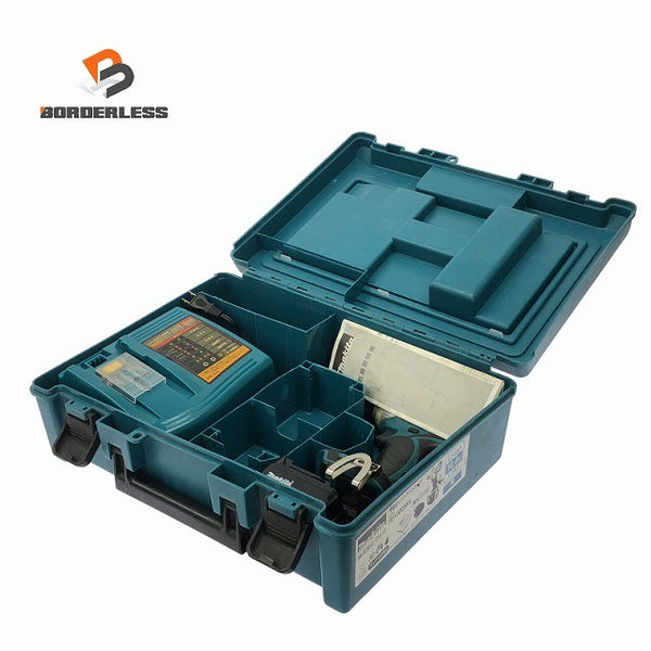 ☆中古品☆makita マキタ 14.4V 充電式インパクトドライバ TD130D バッテリ1個(14.4V 3.0Ah)充電器 ケース付 締付け おまけ付130975 - 1