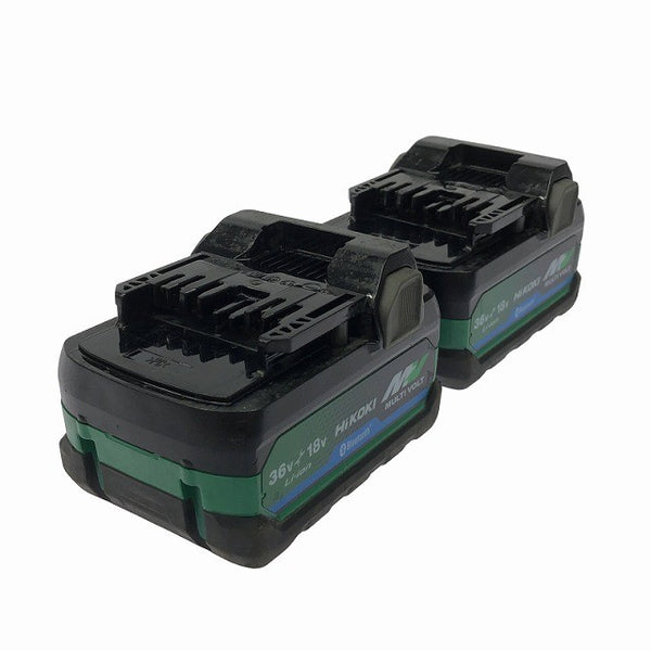 ☆中古品2点☆HiKOKI ハイコーキ 36V 2.5Ah 純正 マルチボルトバッテリー BSL36A18BX Bluetooth リチウムイオン 蓄電池130812 - 4