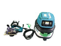 ☆中古品セット☆makita マキタ 100V 125mm 防じんマルノコ 5205FX 乾湿両用 集じん機 481 ホース＋パイプ＋ノズル付 工具連動 - 2