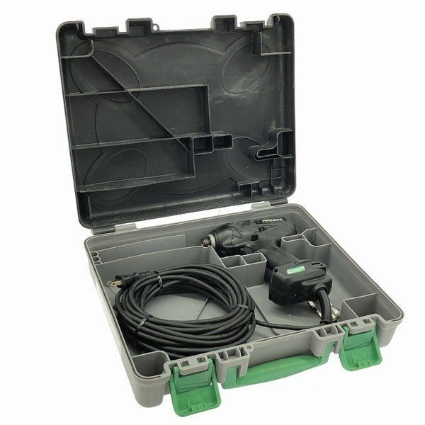 ☆中古品☆HITACHI 日立工機 100V インパクトドライバー WH12VE(SCB) 黒/ブラック ケース付 コード式 電動工具137774 - 2