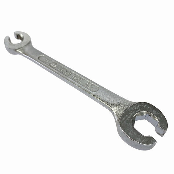 ☆中古美品10本セット☆KTC 京都機械工具 両口スパナ7本 S2-0608～S2-2224 ロングメガネレンチ2本 フレアナットレンチ1本131653 - 6